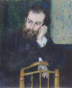 Alfred Sisley door Pierre Auguste Renoir