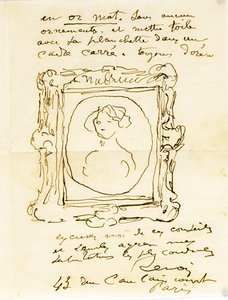 Handgeschreven brief aan Dr. Fritz Thurneyssen, Parijs en Les Collettes, 24 juni 1908