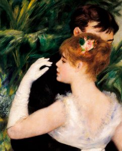 Dansen in de stad - De Franse schilder Suzanne Valadon (1865-1938) was een van de modellen (detail)