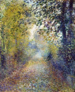 In het bos door Pierre Auguste Renoir