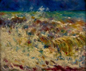 De golf door Pierre Auguste Renoir