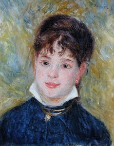 Hoofd van een Jonge Vrouw (Jeanne Samary) c.1877-79