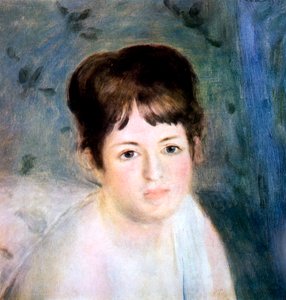Hoofd van een vrouw, 1876