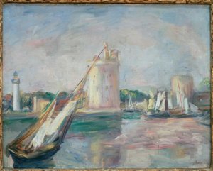 De ingang van de haven van La Rochelle