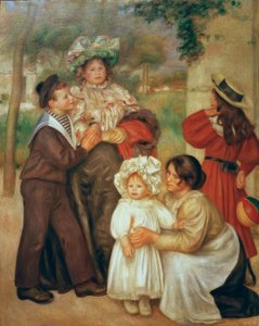 De familie van de kunstenaar