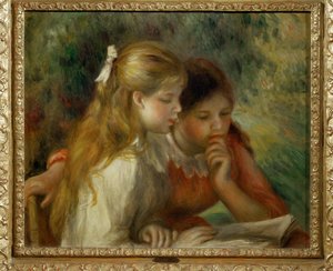 Lezen ... door Pierre Auguste Renoir