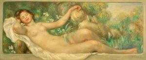 De bron door Pierre Auguste Renoir