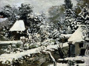 Landschap, sneeuweffect, ca. 1868
