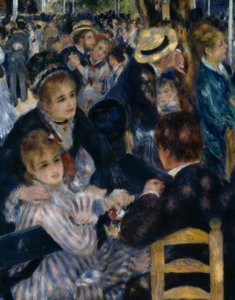 De molen van Galette door Pierre Auguste Renoir