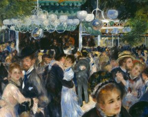 De Moulin de la Galette door Pierre Auguste Renoir