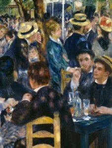 De Moulin de la Galette door Pierre Auguste Renoir
