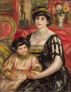 Madame Josse Bernheim-Jeune en haar zoon Henry, 1910
