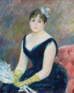 Mevrouw Léon Clapisson door Pierre Auguste Renoir