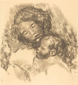 Moederschap, ca. 1912 door Pierre Auguste Renoir