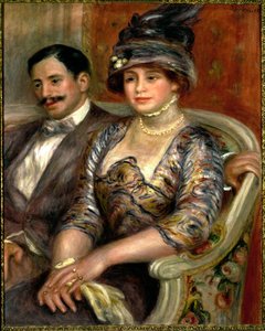 Monsieur et Madame Bernheim de Villers - Portret van Gaston Bernheim de Villers