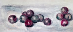 Stilleven met fruit door Pierre Auguste Renoir