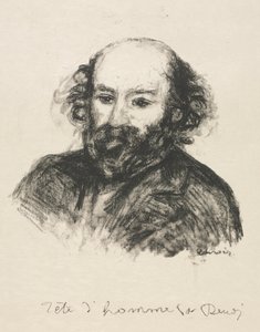 Paul Cézanne door Pierre Auguste Renoir