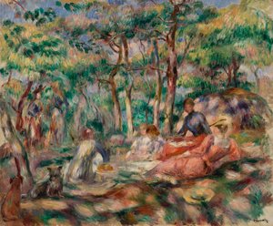 Picknick door Pierre Auguste Renoir