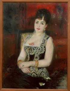 Portret van de gravin de Pourtalès door Pierre Auguste Renoir
