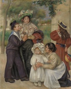 De familie van de kunstenaar