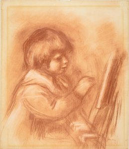 De Zoon van de Kunstenaar Claude of Coco door Pierre Auguste Renoir