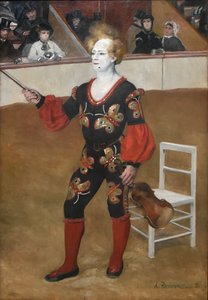 De Clown door Pierre Auguste Renoir