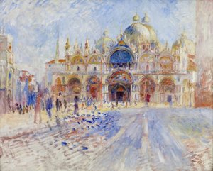Het Piazza San Marco, Venetië
