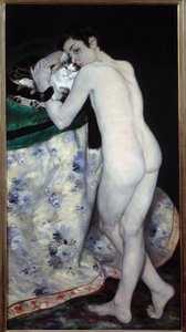 De jonge jongen met de kat door Pierre Auguste Renoir