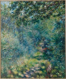 Pad in het bos, ca. 1874-77