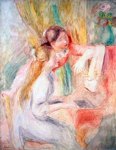 Jonge Meisjes aan de Piano, 1892 door Pierre Auguste Renoir