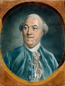 Portret van Jacques Necker (1732-1804) Minister Pastelschilderij door Pierre Baudemant (1729-1808) 18e eeuw Troyes musee des Beaux Arts door Pierre Baudemant