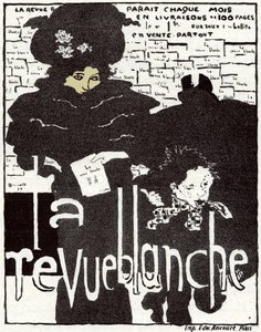 De Revue Blanche. Poster door Pierre Bonnard, Frankrijk door Pierre Bonnard