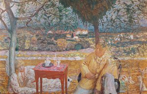 Gesprek in de Provence, ca. 1913-14