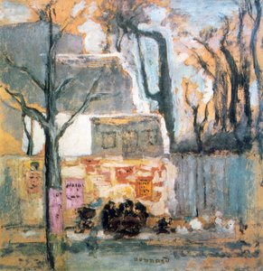 Hoek van Parijs, ca. 1905 door Pierre Bonnard