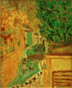 Trap in Le Cannet door Pierre Bonnard