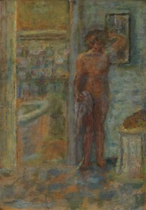 Vrouwelijk naakt in een interieur, ca. 1917