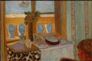 Interieur met balkon