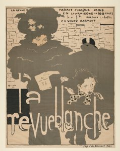 La revue blanche door Pierre Bonnard