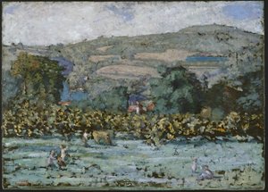 Landschap door Pierre Bonnard