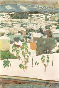 Le Cannet in de sneeuw, c.1927