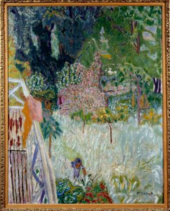 De appelboom in bloei of balkon Vernonet