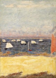 Les Voiliers, régates door Pierre Bonnard