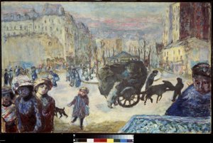 Ochtend in Parijs door Pierre Bonnard