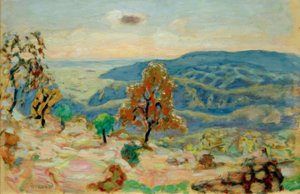 Berglandschap door Pierre Bonnard
