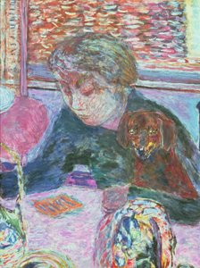 Portret met een hond, 1940