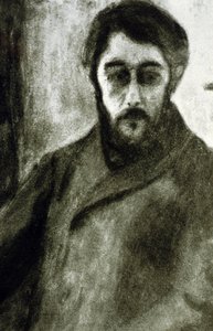 Zelfportret (litho) door Pierre Bonnard