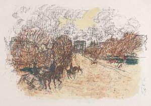 De Arc de Triomphe door Pierre Bonnard