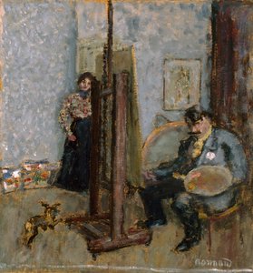 Het Atelier van de Schilder door Pierre Bonnard