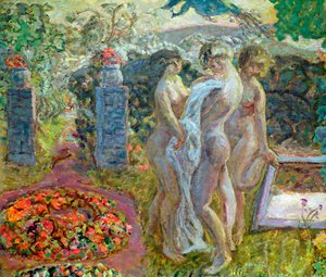 De drie Gratiën, 1908 door Pierre Bonnard