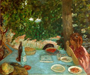 De kersentaart. door Pierre Bonnard